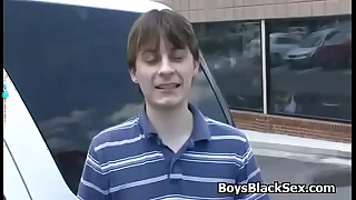 Blacks On Boys - Blithe interracial nasty Porn Video 12